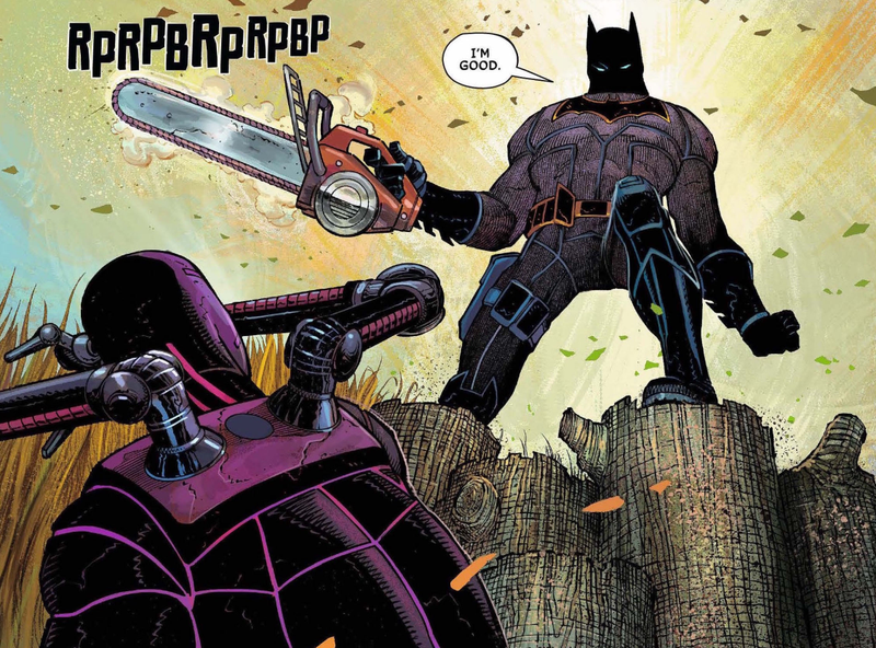 All-Star Batman #1 art by John Romita Jr., Danny Miki, and Dean White